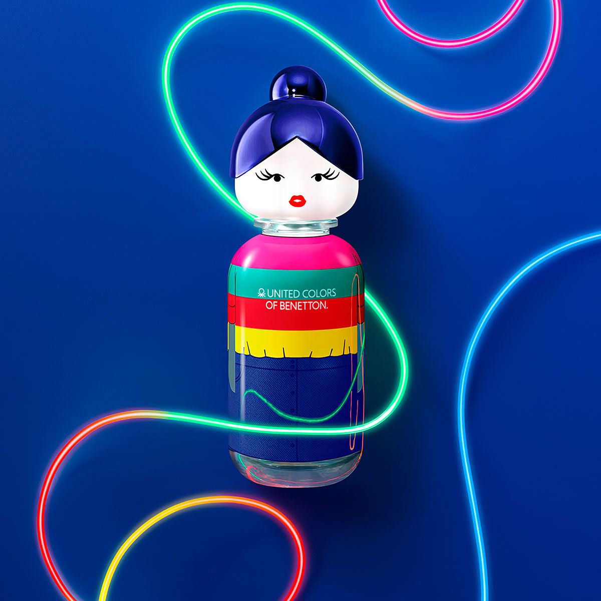 Set para Mujer Benetton Sisterland Blue Neroli Perfume EDT 80ml + Body Lotion 75ml