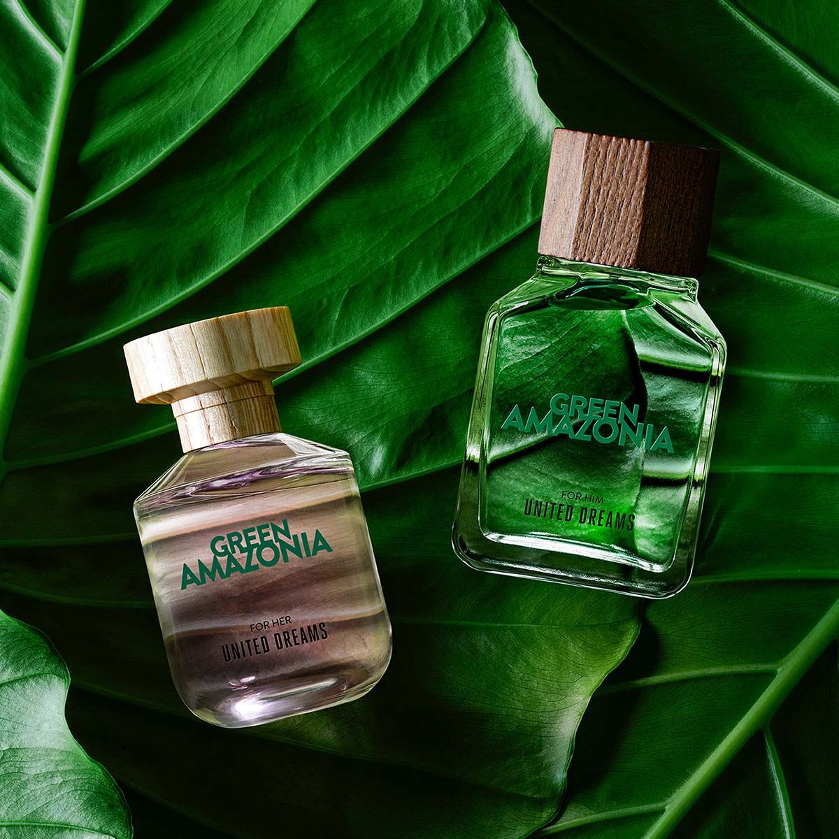 Fragancia para Mujer Benetton United Dreams Green Amazonia Eau de Toilette 80ml