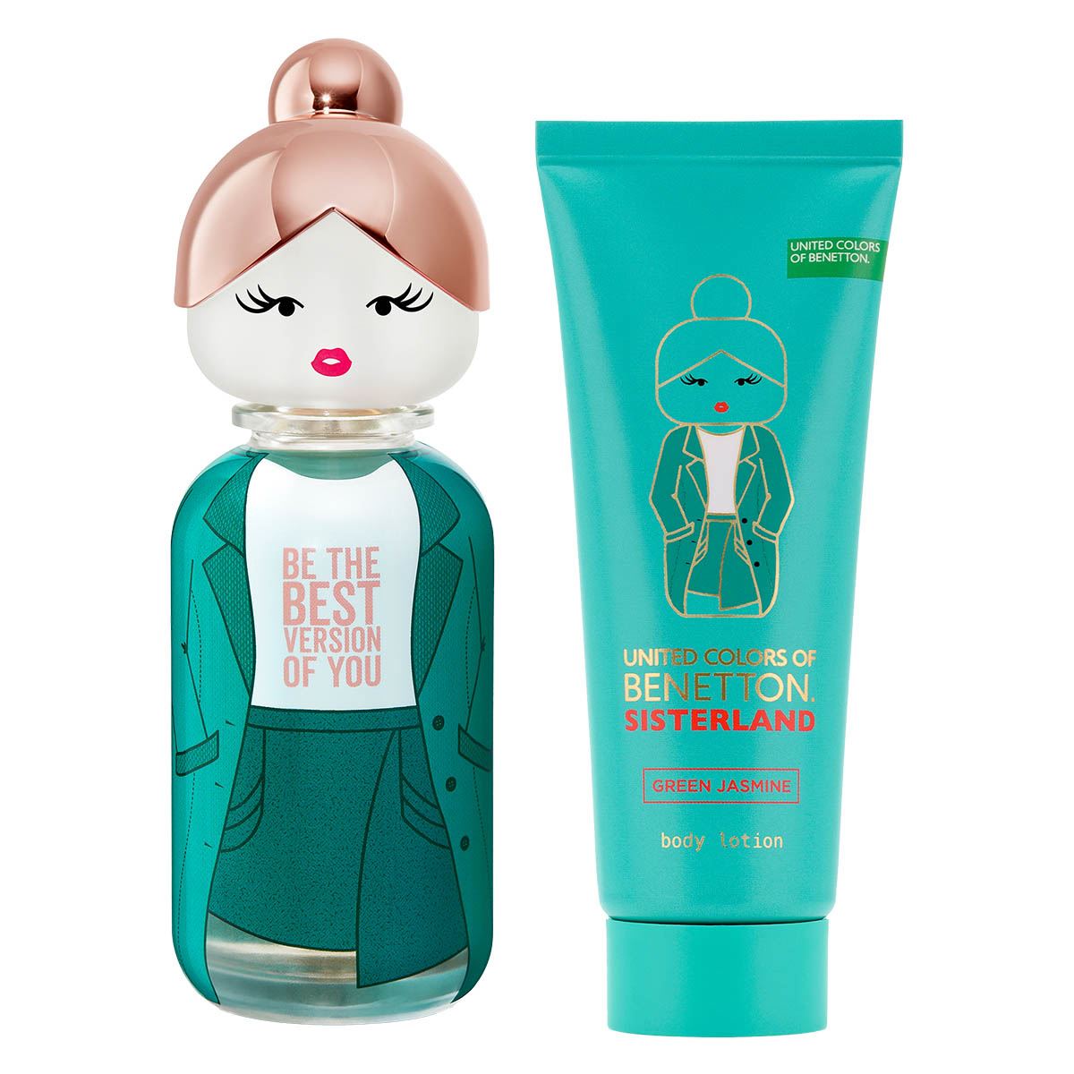 Set para Mujer Benetton Sisterland Green Jasmine