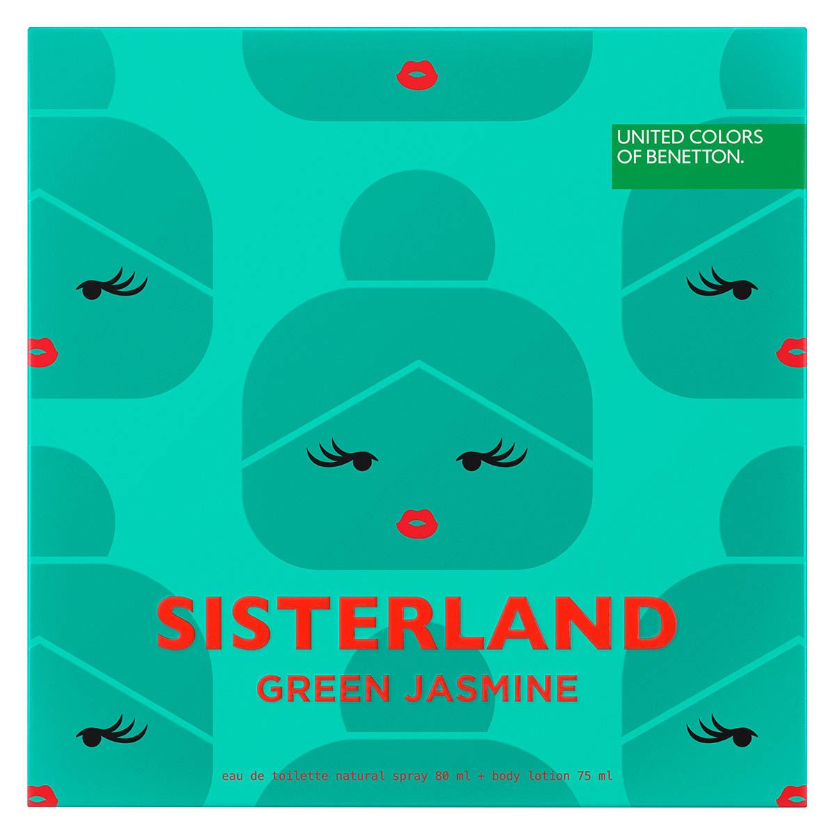 Set para Mujer Benetton Sisterland Green Jasmine