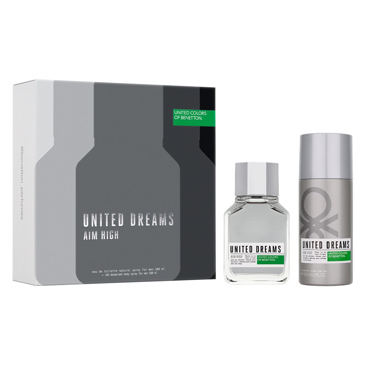 Set para Hombre Benetton United Dreams Aim High