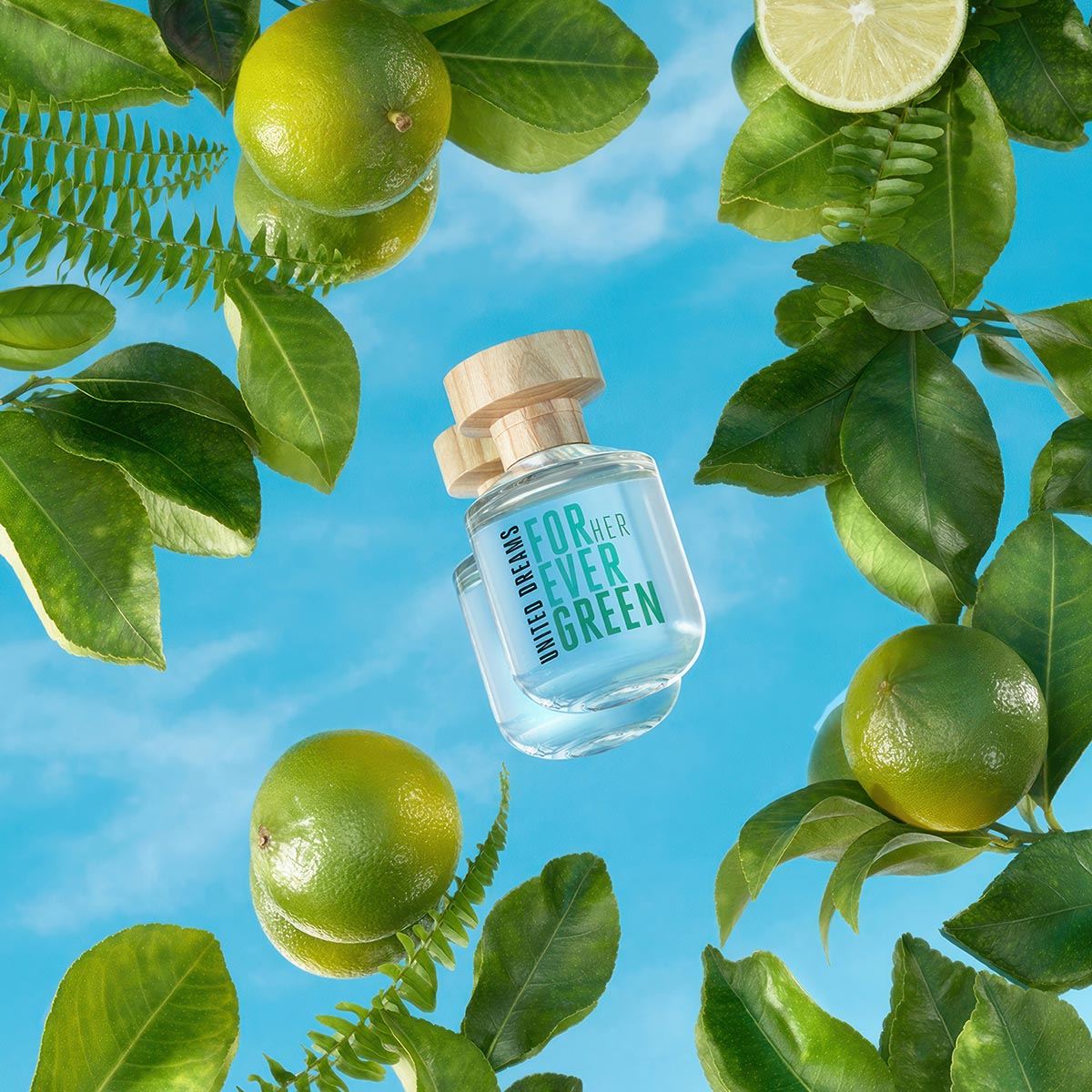 Perfume para Mujer Benetton United Dreams Forever Green Eau de Toilette 80ml
