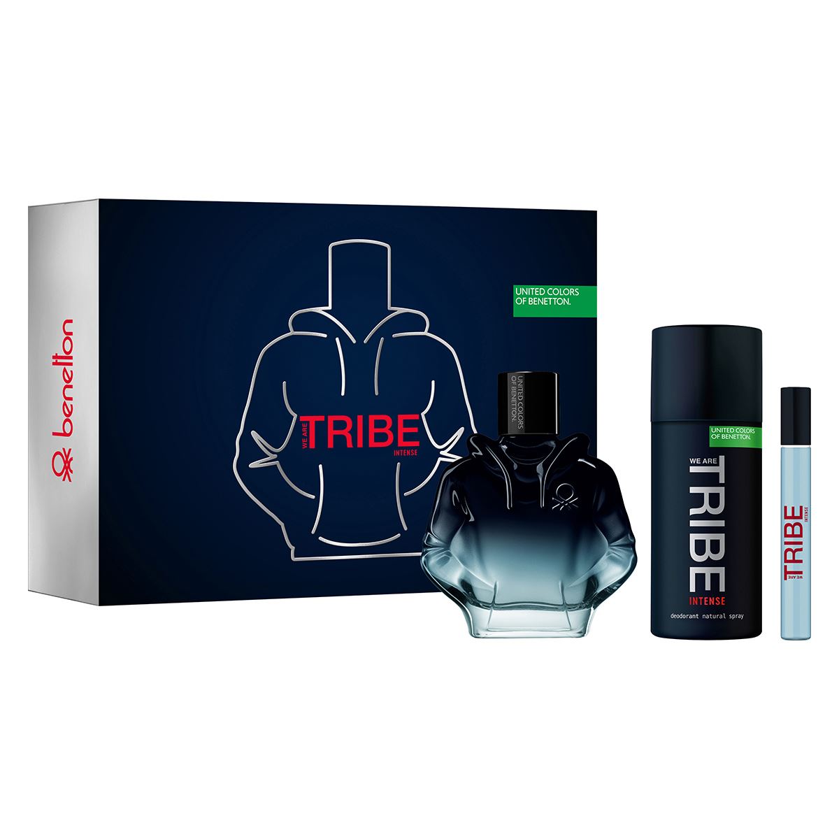 Set para Hombre Benetton We Are Tribe Intense