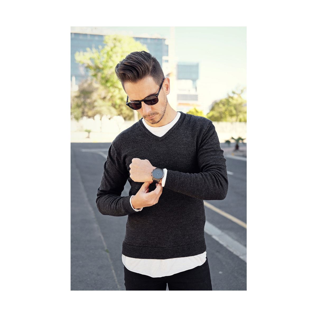 Reloj MVMT Chrono Negro Para Caballero