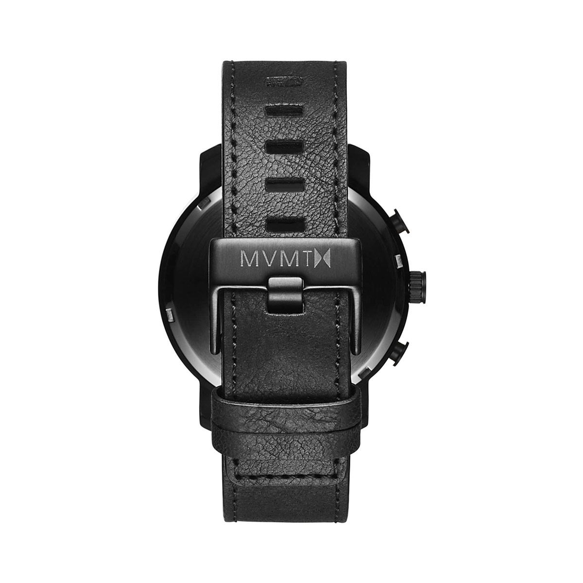 Reloj MVMT Chrono Negro c/ Piel Para Caballero