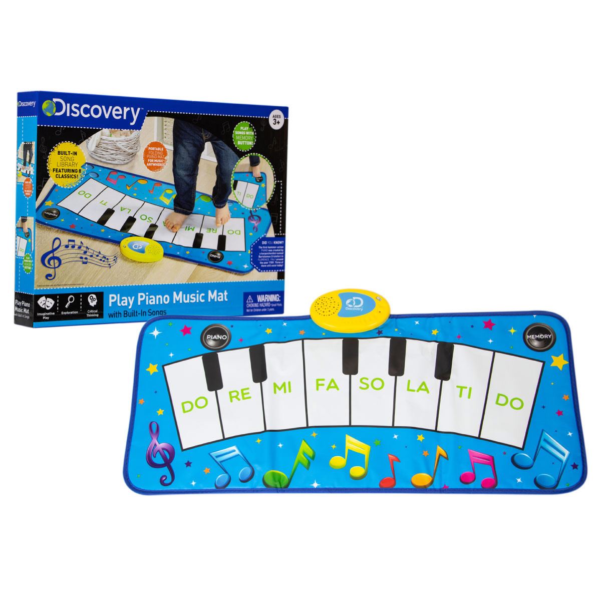 Discovery play piano music sales mat