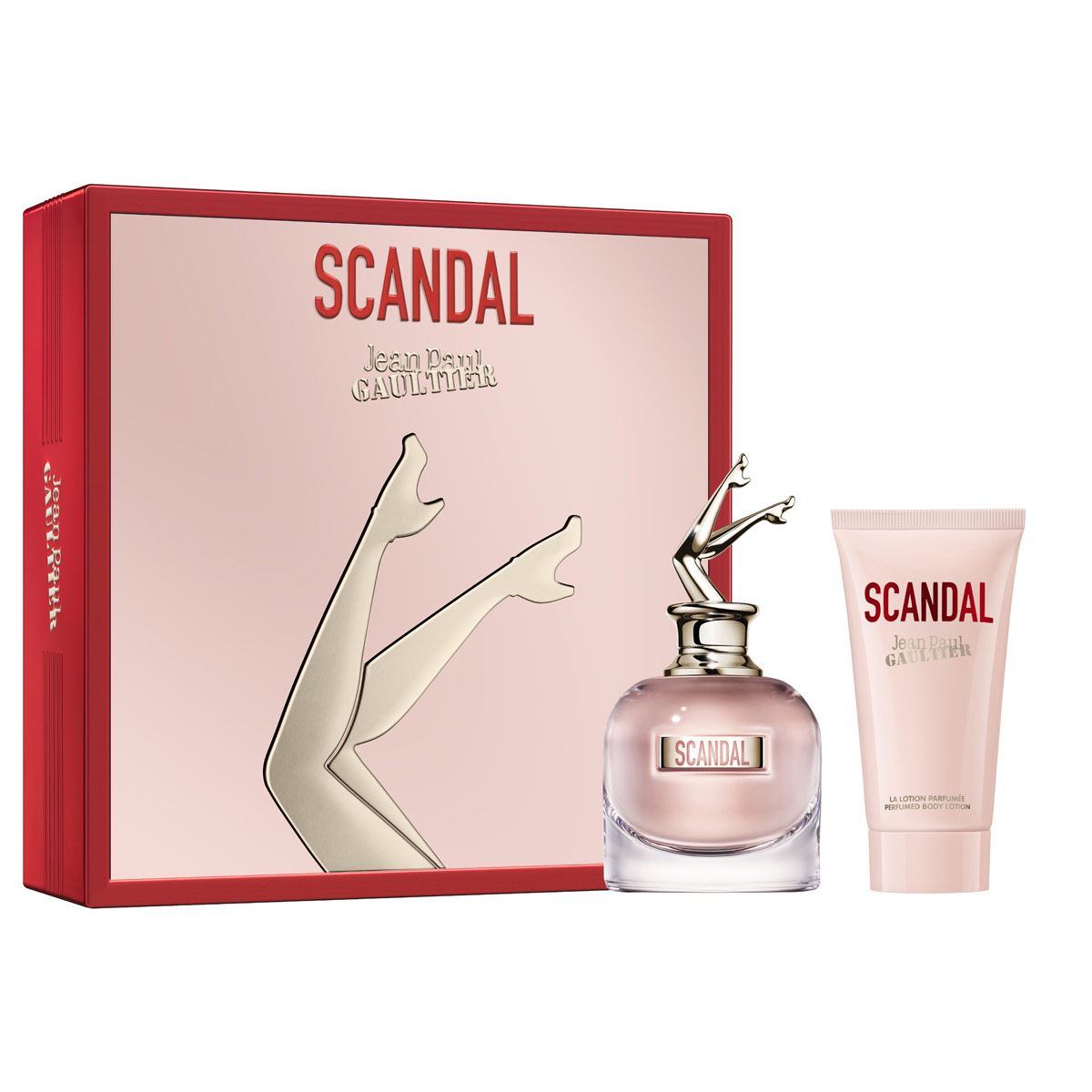 Set Para Dama Jean Paul Gaultier Scandal Edp 80 Ml + Bodylotion 75 Ml