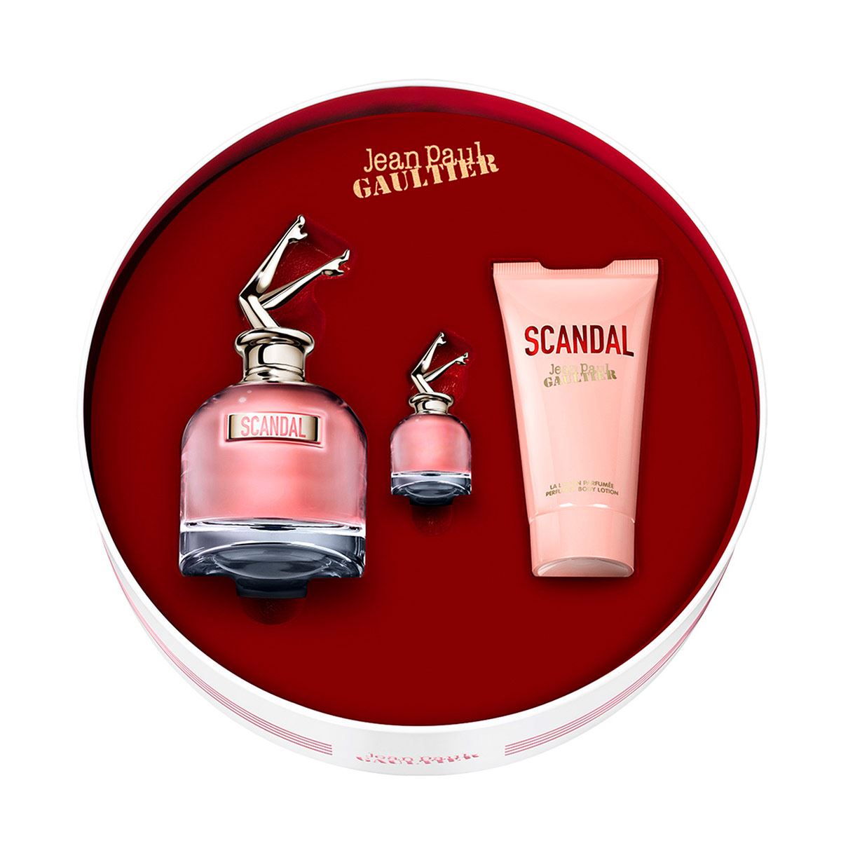 Fragancia Para Dama Set Jean Paul Gaultier, Scandal EDP80ML + Body Lotion 75ML + Mini 6ML MD20