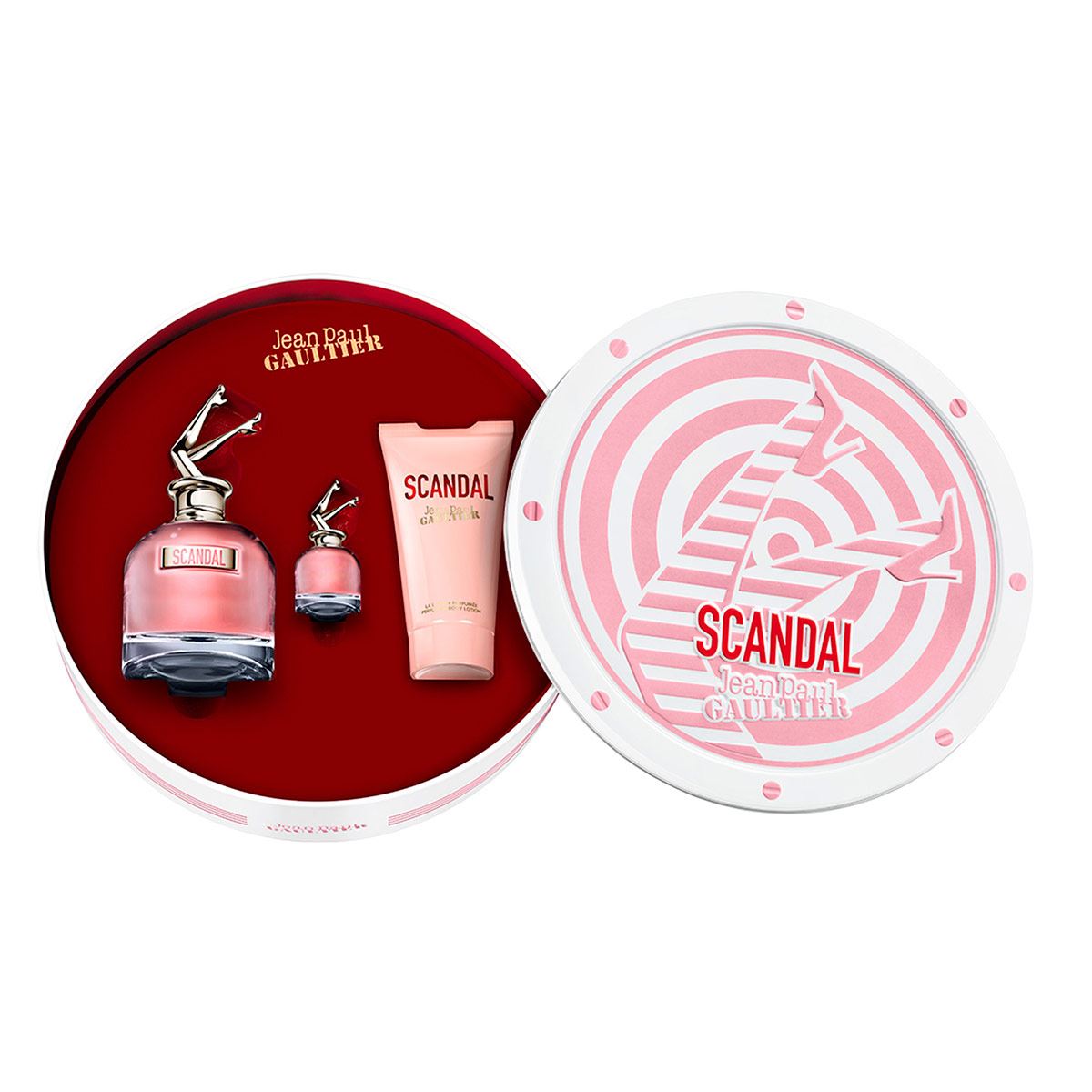 Fragancia Para Dama Set Jean Paul Gaultier, Scandal EDP80ML + Body Lotion 75ML + Mini 6ML MD20