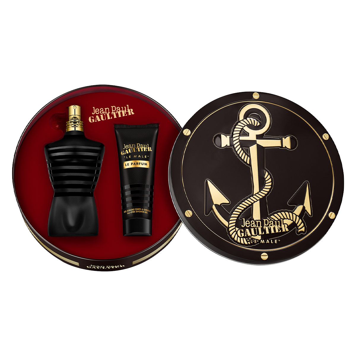 Jean Paul Gaultier Le Male Le Parfum Set Para Caballero Perfume EDP 125ML + Shower Gel 75ML