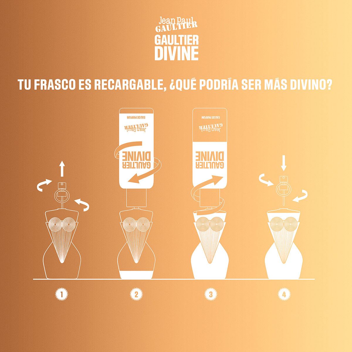 Perfume para Mujer Jean Paul Gaultier Gaultier Divine Eau de Parfum 200ml