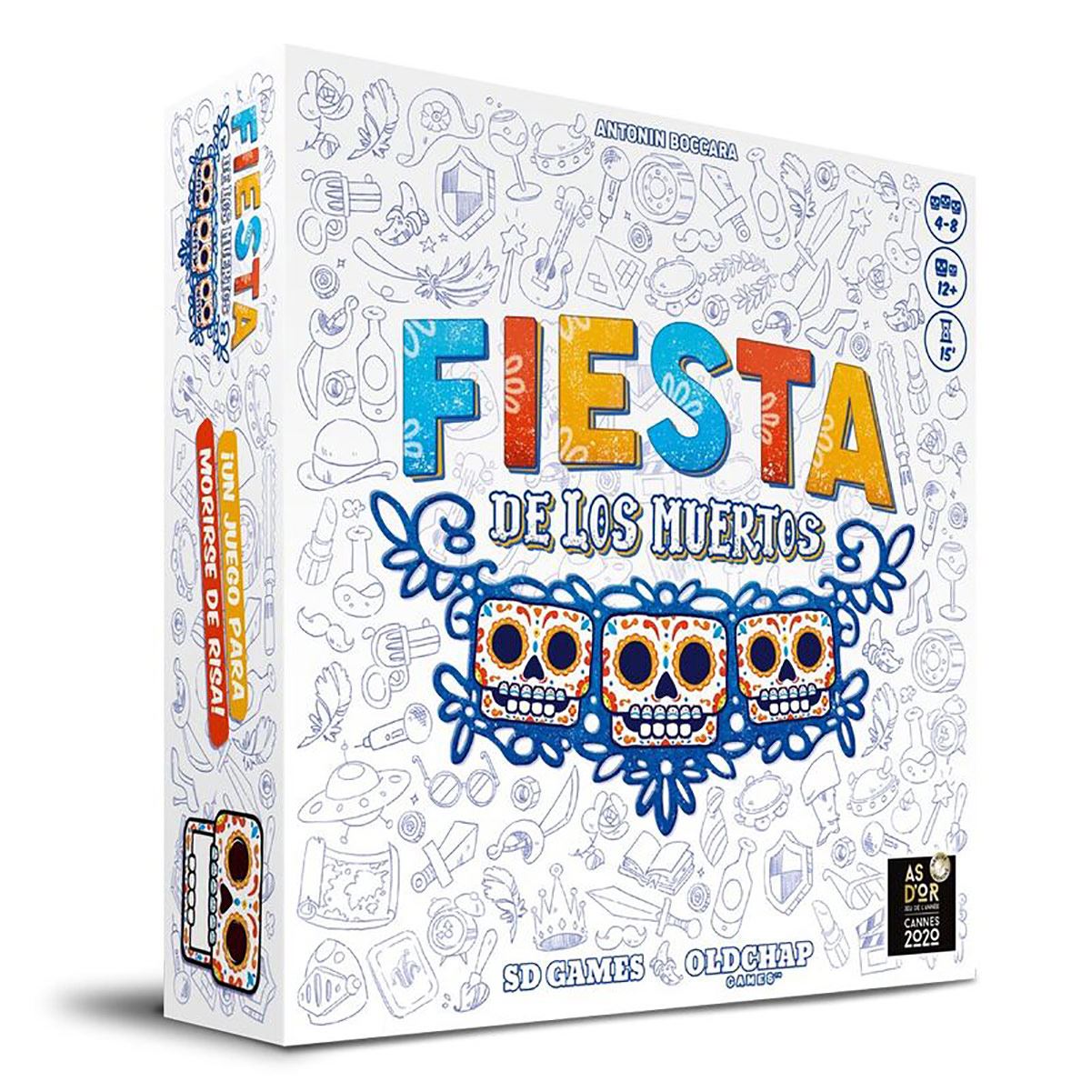 Juego De Mesa  Fiesta De Los Muertos