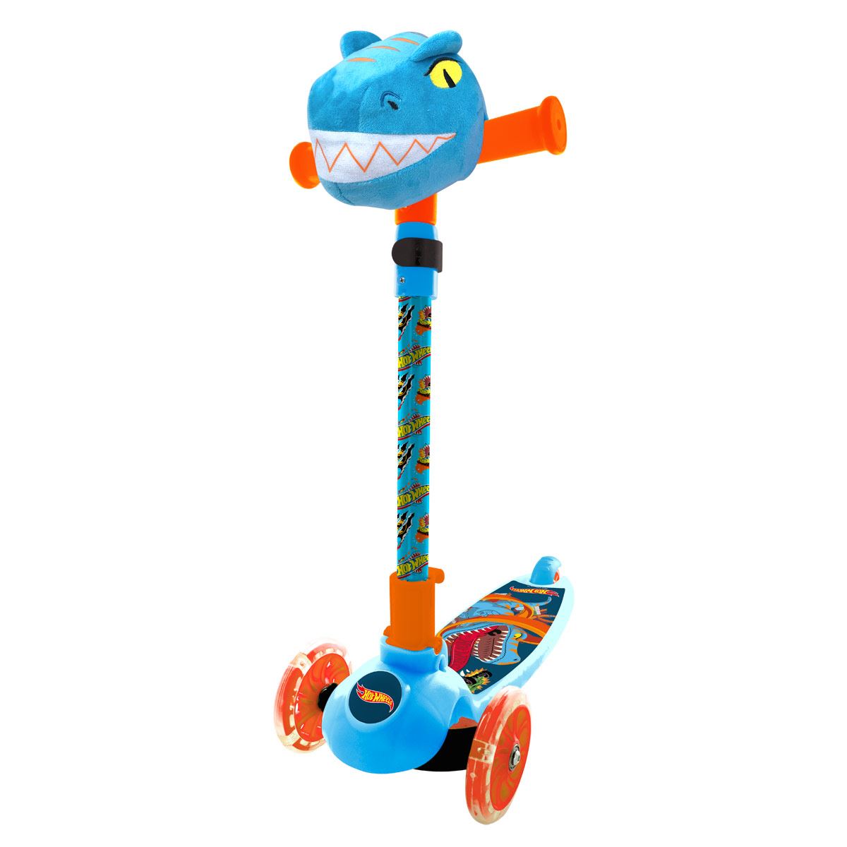 3W scooter de peluche hot wheels