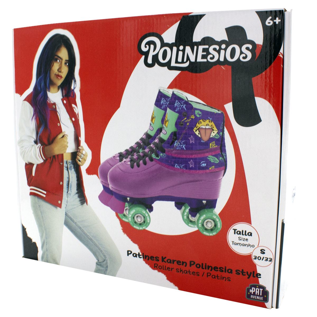 Los Polinesios Patines Karen 38 - Nuevo Diseño