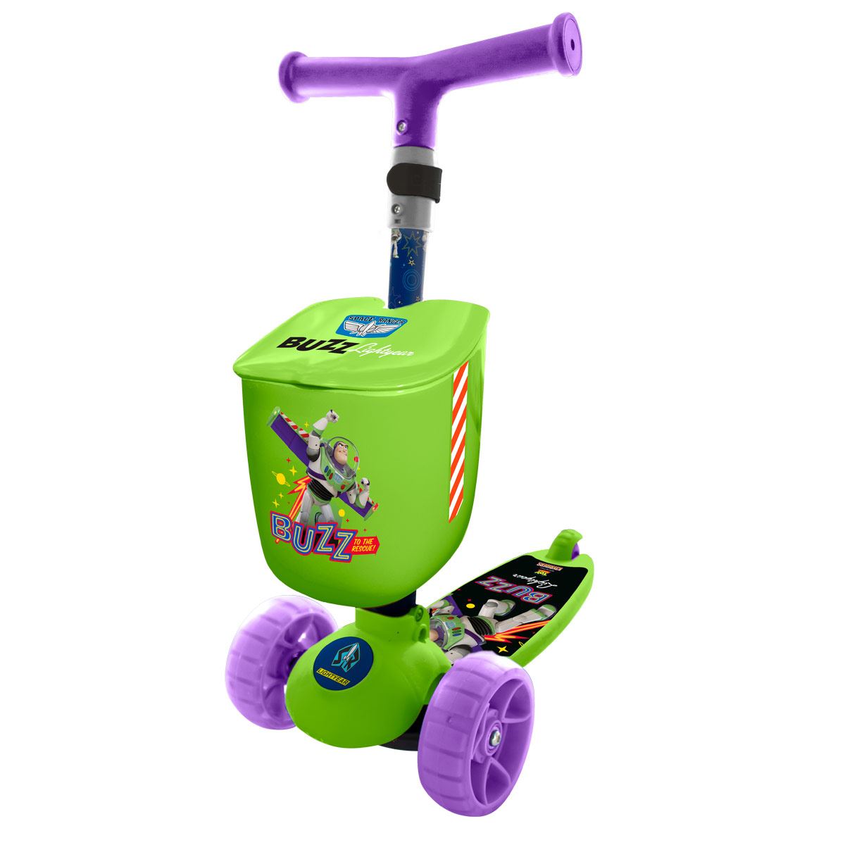 Buzz Lightyear 3w Scooter Box Mec