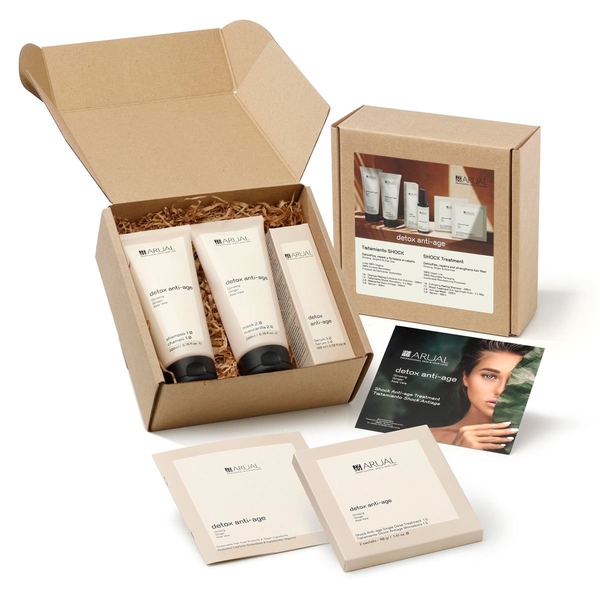 ARUAL Pack detox anti-age, Tratamiento SHOCK