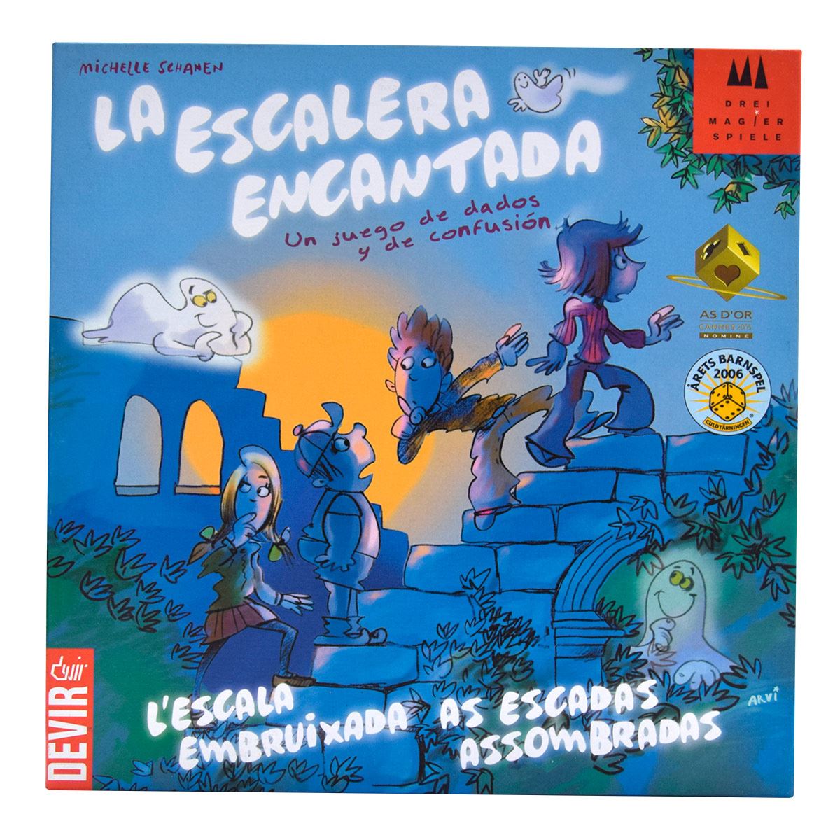 Juego De Mesa La Escalera Encantada