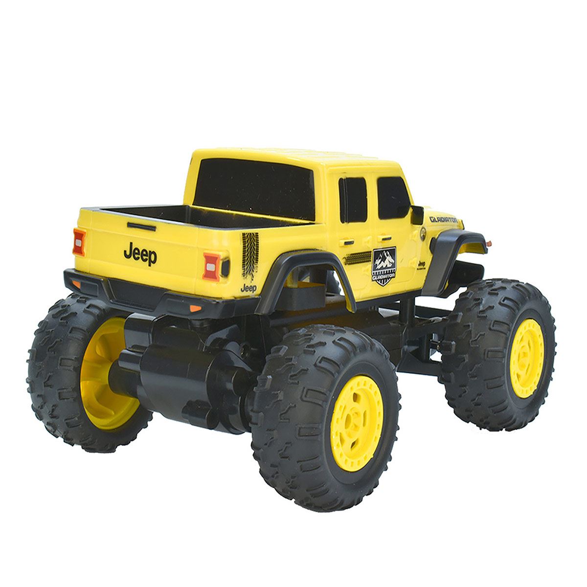 Vehículo control remoto Jeep Gladiador Amarillo