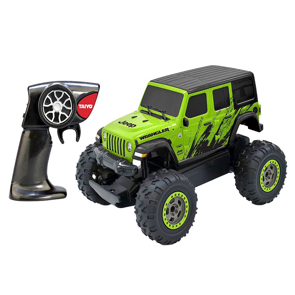 Vehículo control remoto Jeep Wrgler Sahara Ilimitado Verde