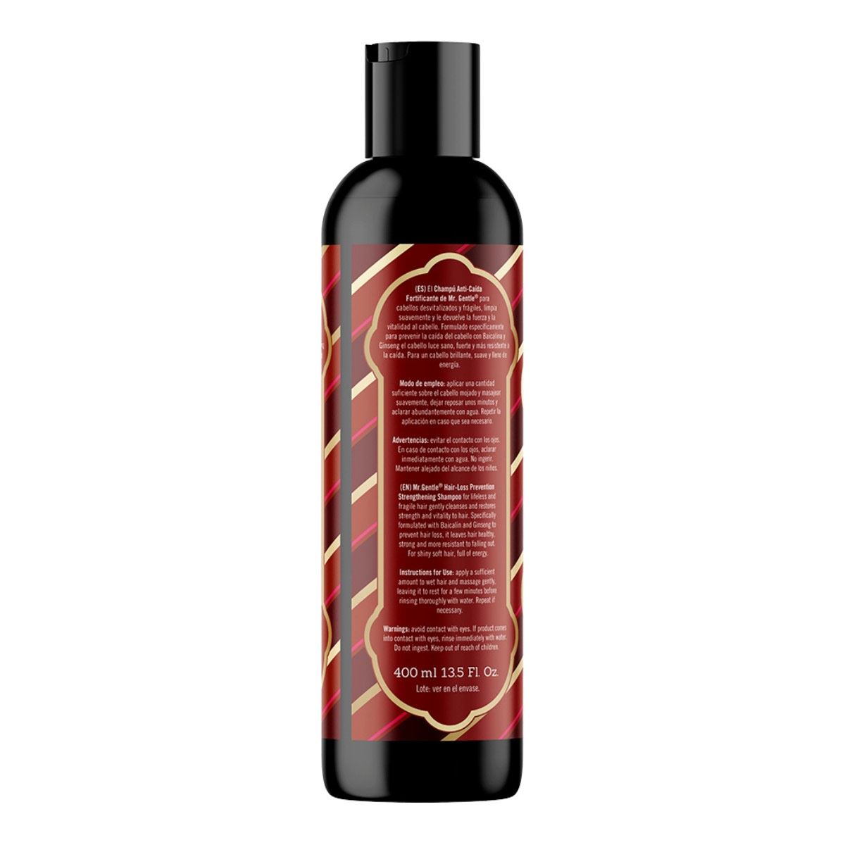 Shampoo Anti Caída Fortificante MR GENTLE 400ml
