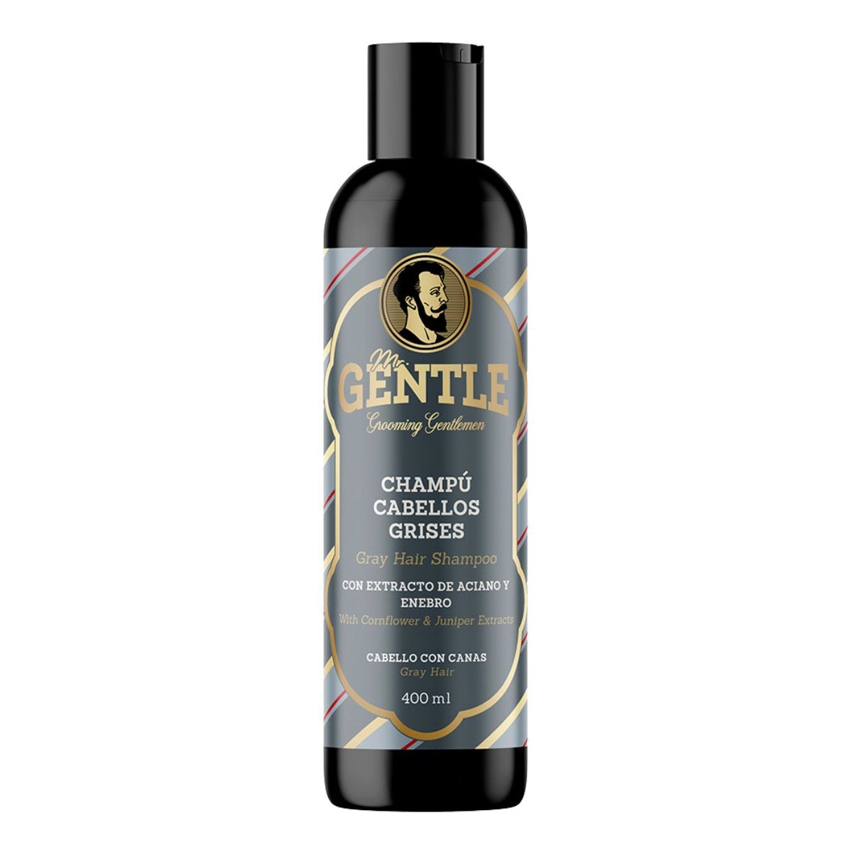 Shampoo Para  Cabellos Grises MR GENTLE 400ml