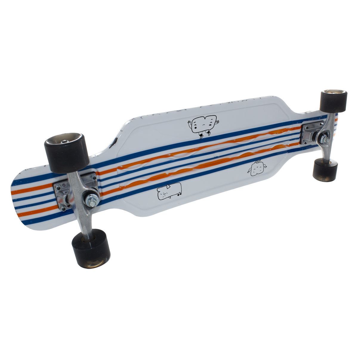 LYLY Monopatín de 42.1 in Longboard Skateboard Principiante Coche Adulto  Road 8 capas Arce Skateboard Dance Board Skate Board (Color: C)