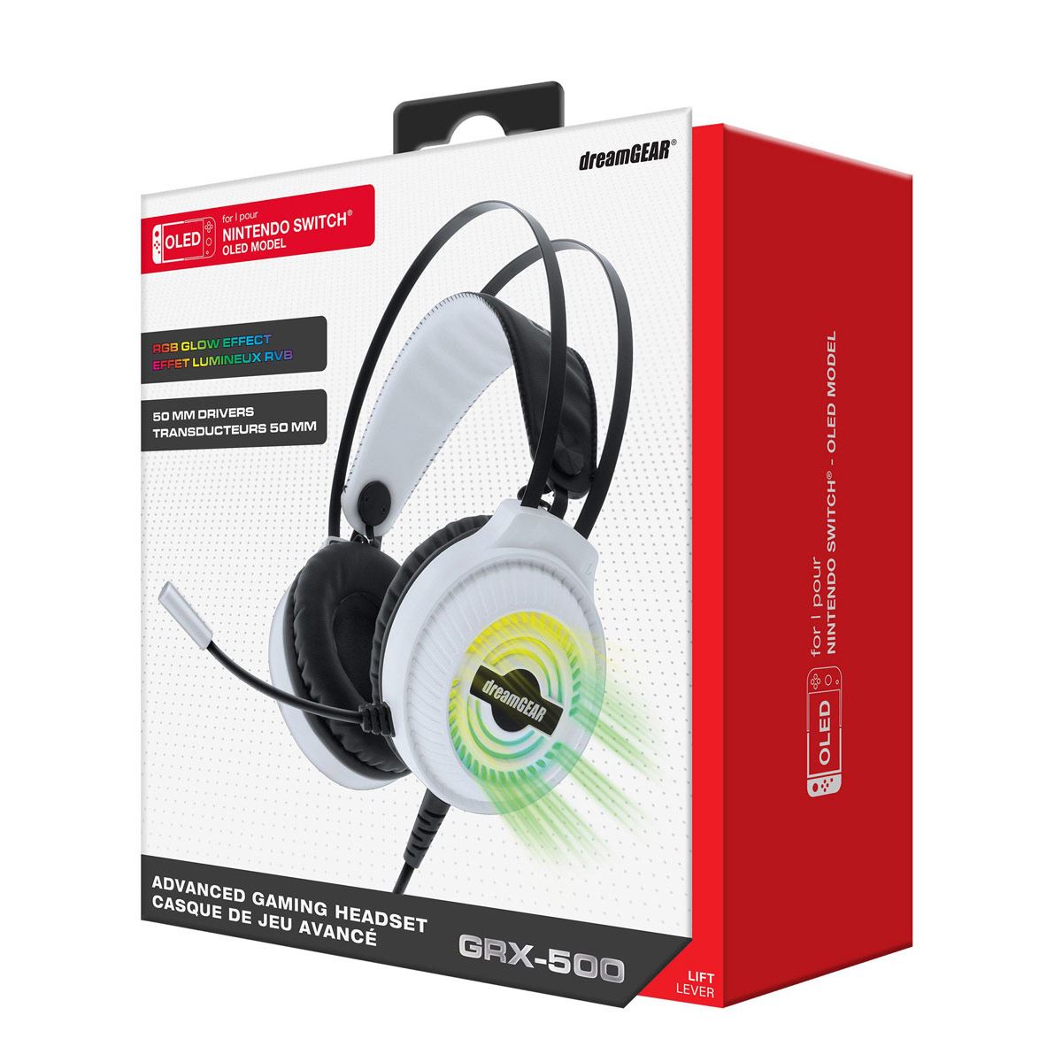 Headset Nintendo Switch grx-500 Dreamgear inalámbrico