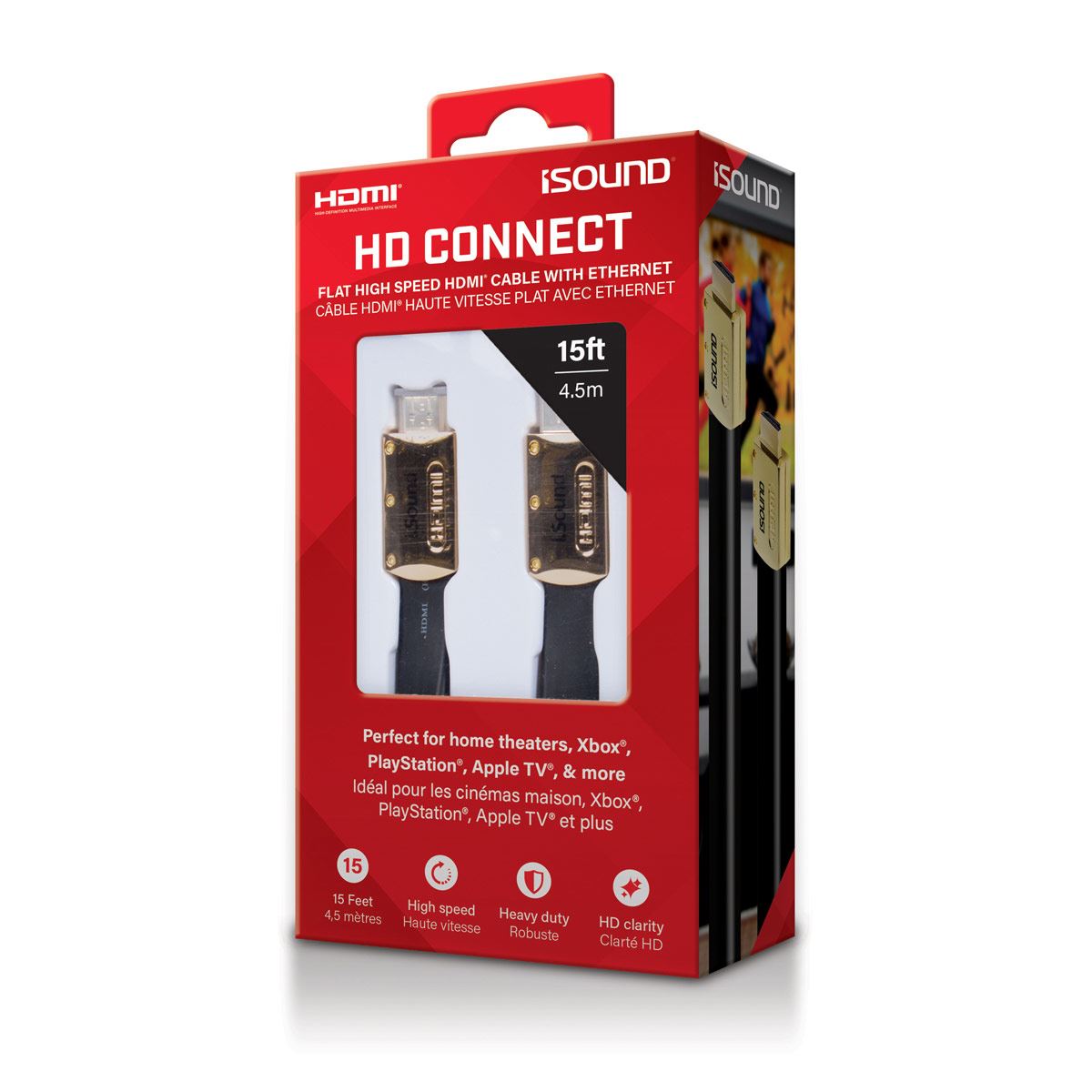 Cable HDMI Isound gamer 4.6M