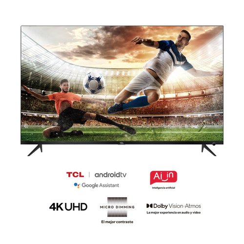Pantalla TCL 50" 4K/UHD (Android TV) Dolby Vision + Dolby Atmos 50A527