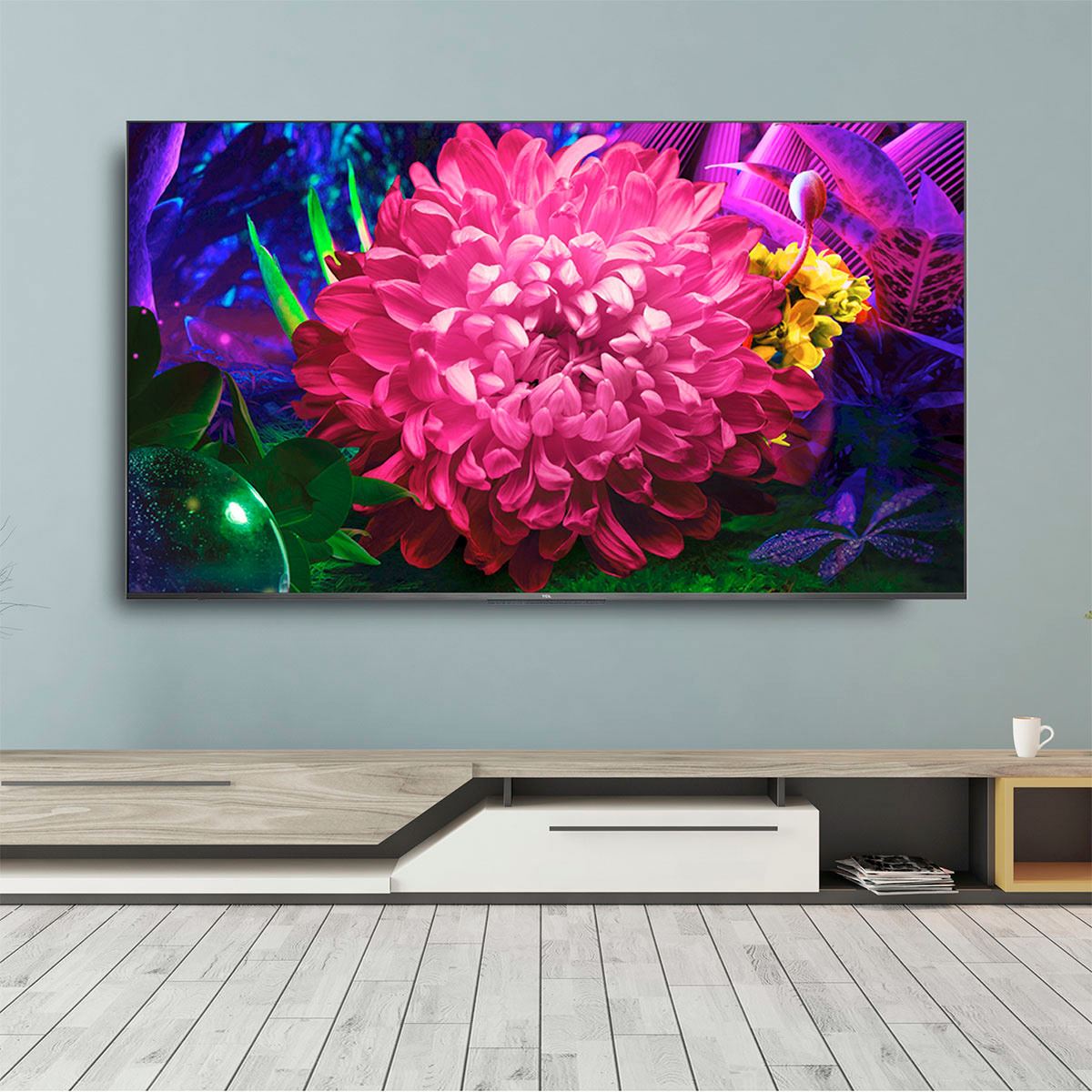 Pantalla TCL QLED TV  75" 4K/UHD Smart TV Android Tv con Google Assistant 75Q637