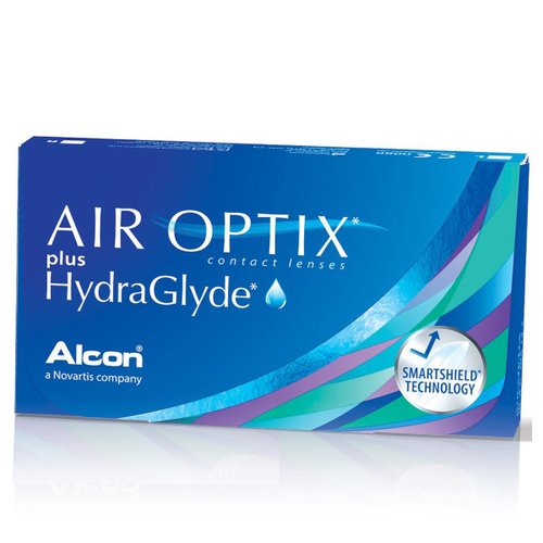 Lentes de contacto Air Optix Plus HydraGlyde