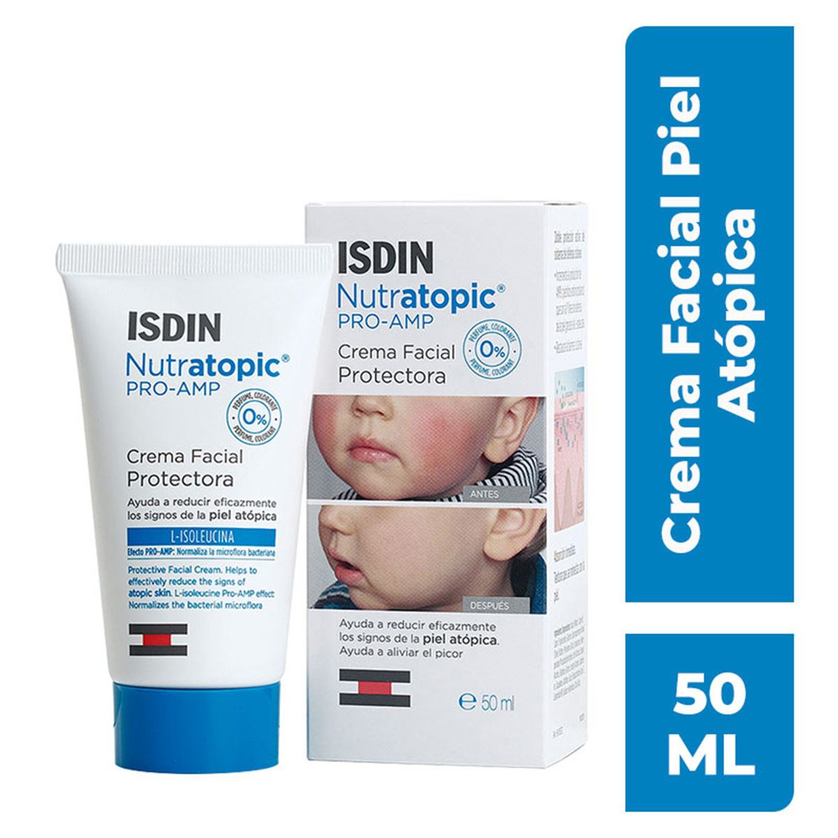 Nutratopic Pro-Amp Crema Facial 50 ml