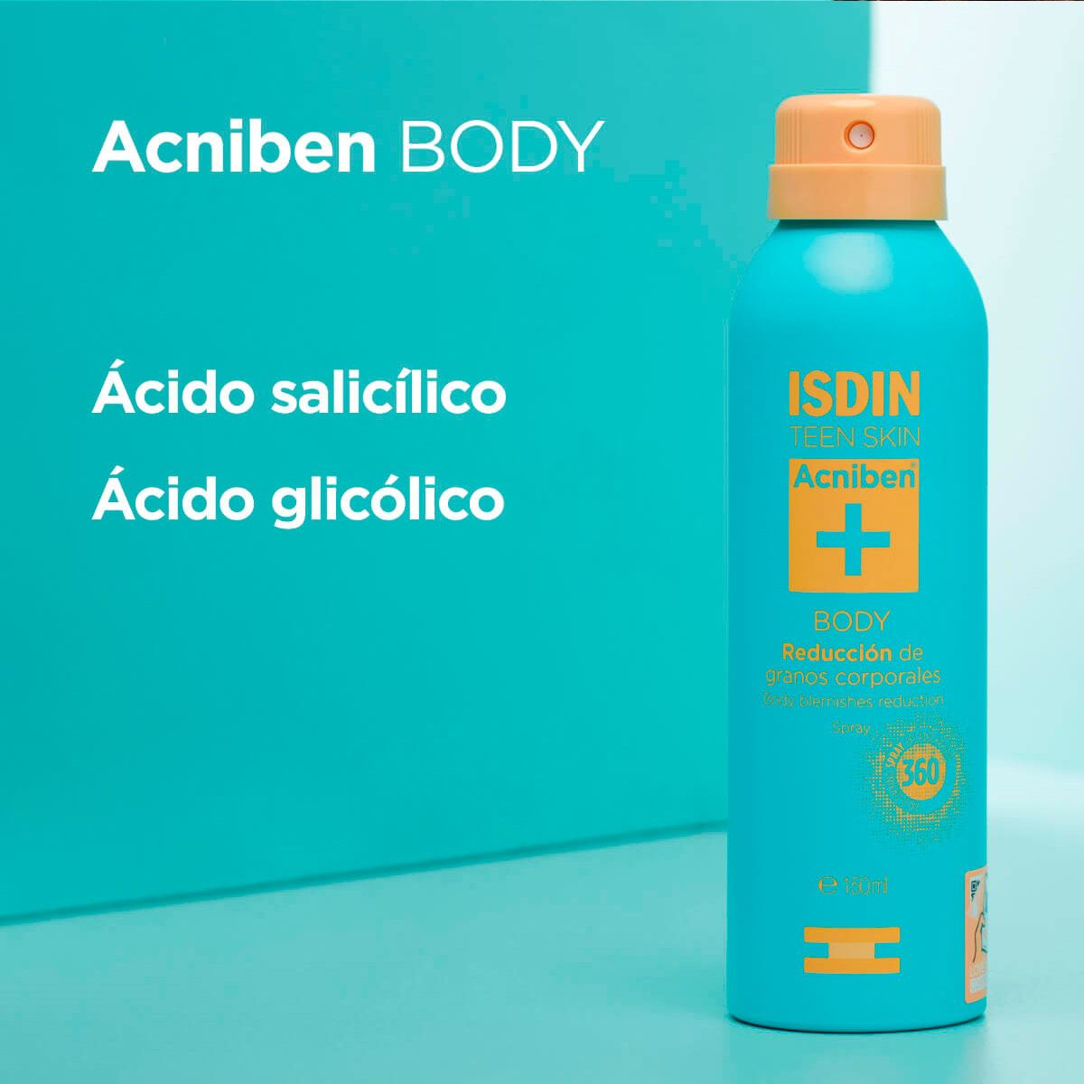 Acniben Body Spray 150ml Reduce Granos Corporales