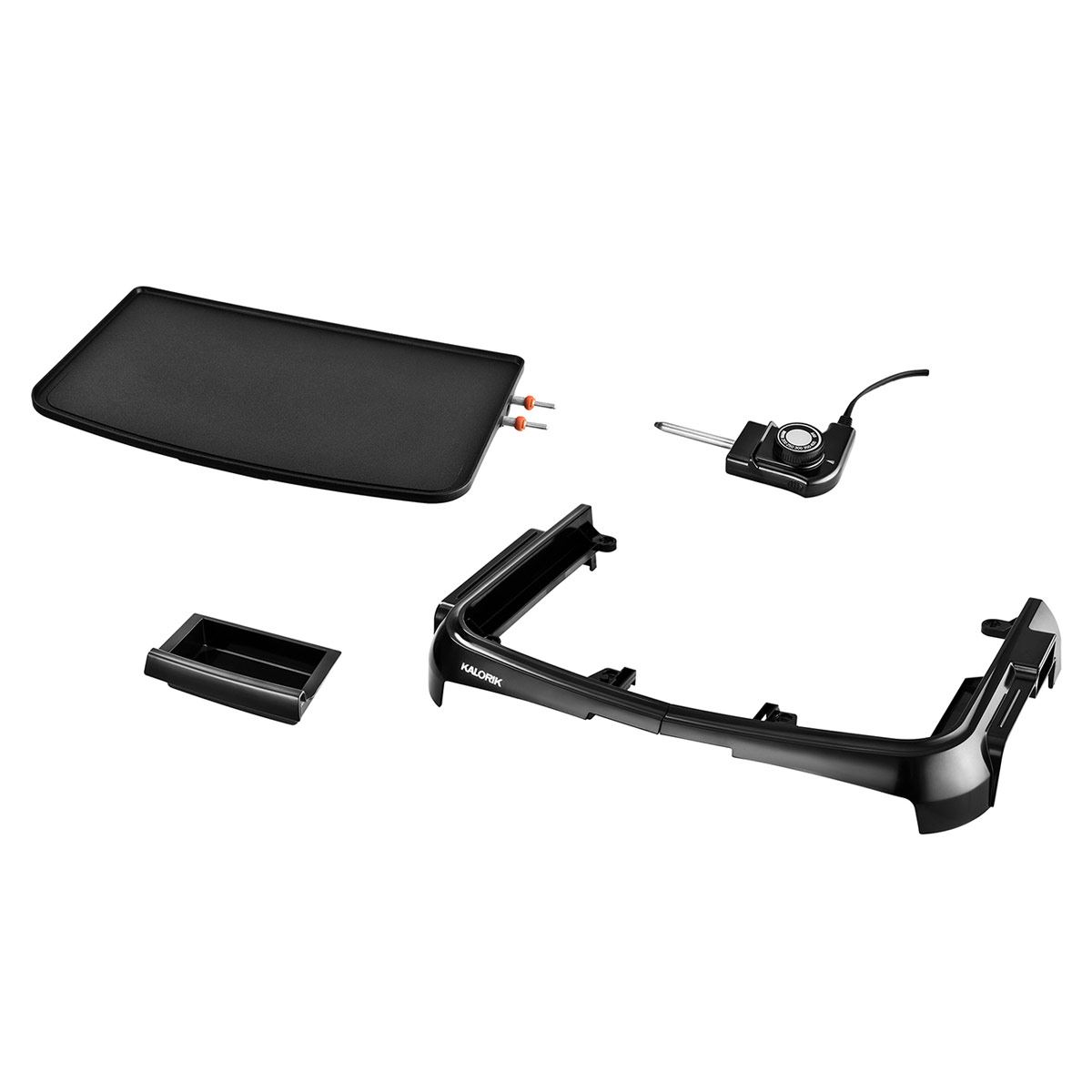Kalorik Parrilla Plana Diamante Negro