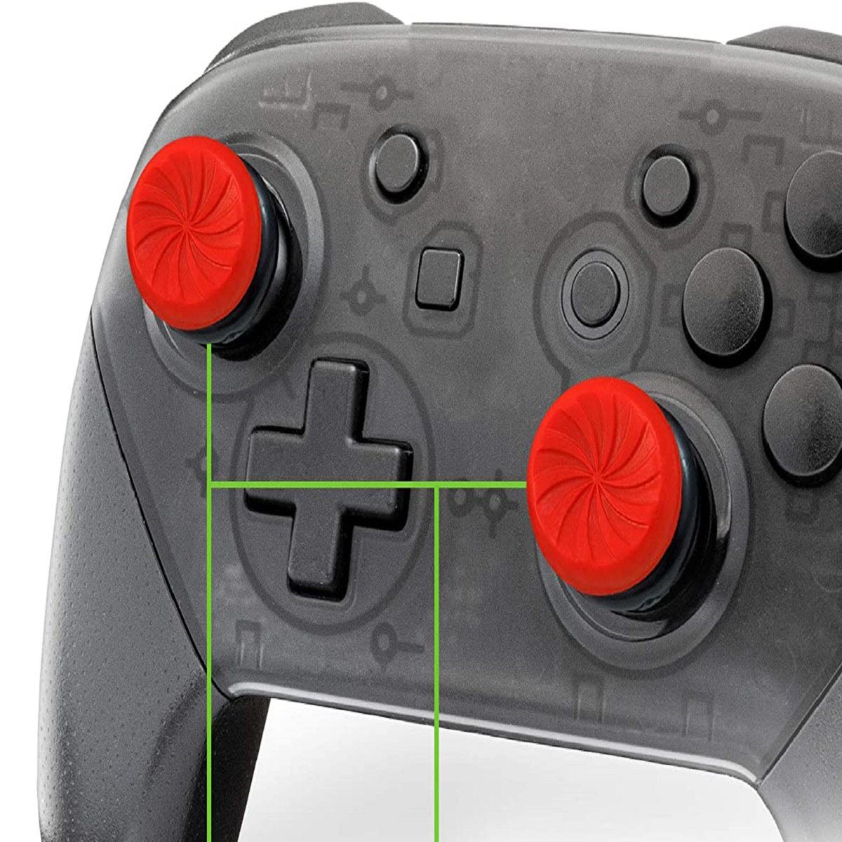 Protectores kontrol rojos para Nintendo Switch (joystick)