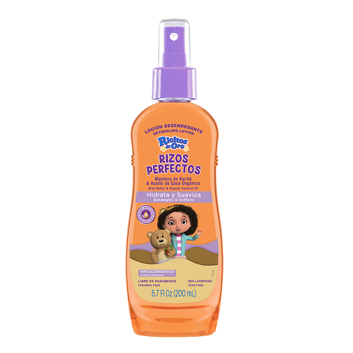 Loción Desenredante Rizos Perfectos 200ml Ricitos de Oro