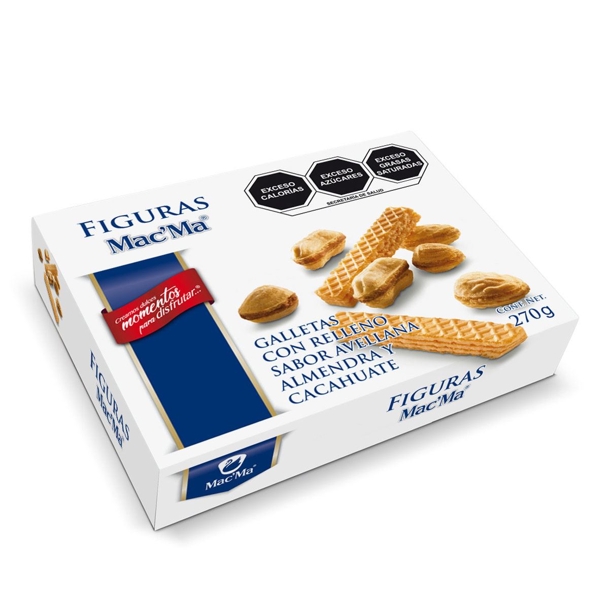Surtido de Galletas de Figuras Mac´Ma 270 g