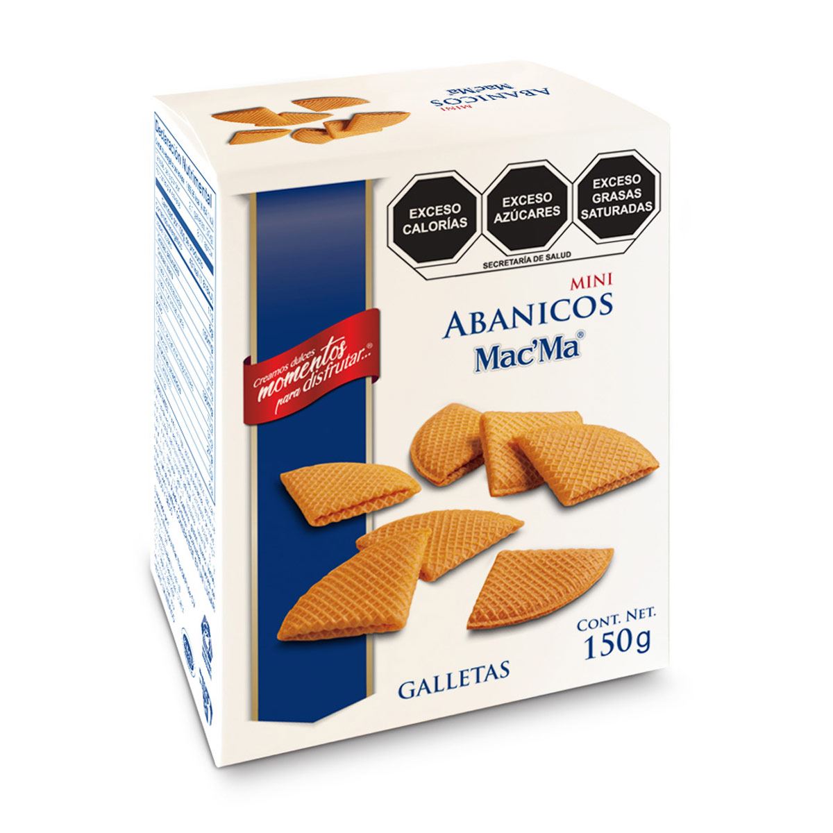 Galletas Mini Abanico Mac' Ma 150g