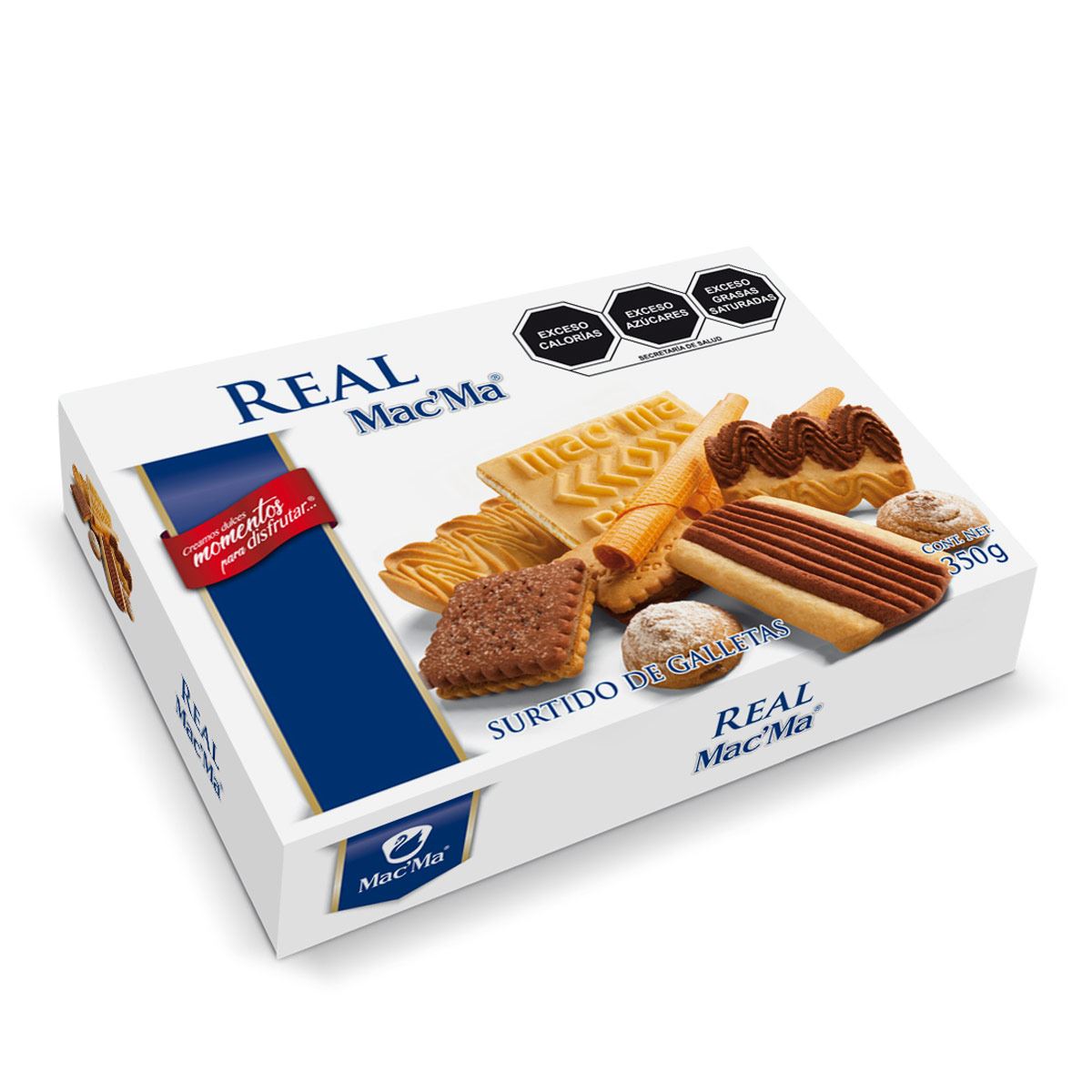 Galletas Mac' Ma Surtido Real 350 Gramos