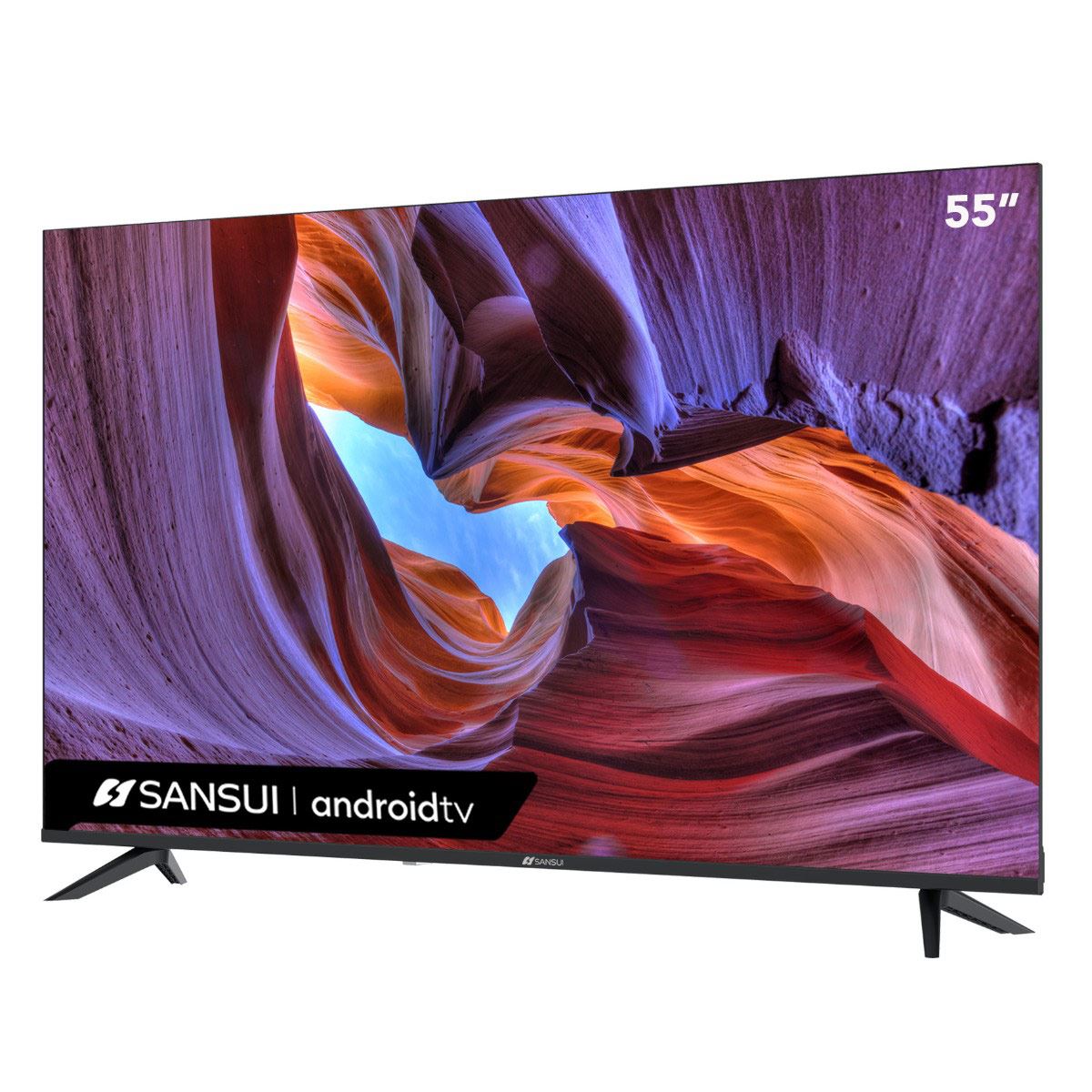Pantalla Sansui 55 pulgadas 4K Android TV SMX55V1UA