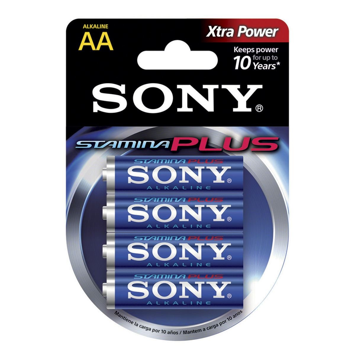 Pila Sony Alcalina AA C/4