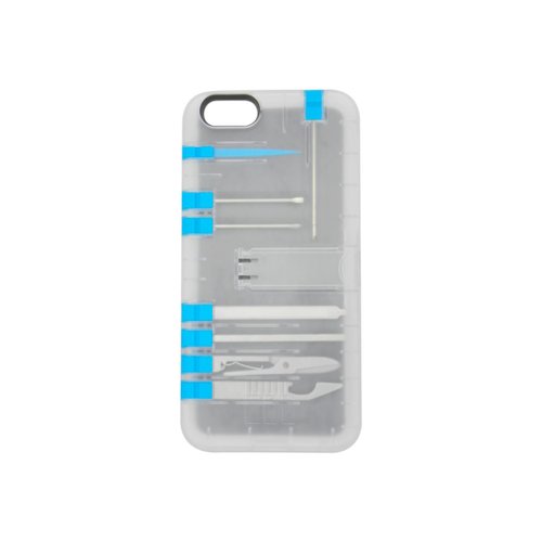 Case In 1  para iPhone6/6s Clear/Azul