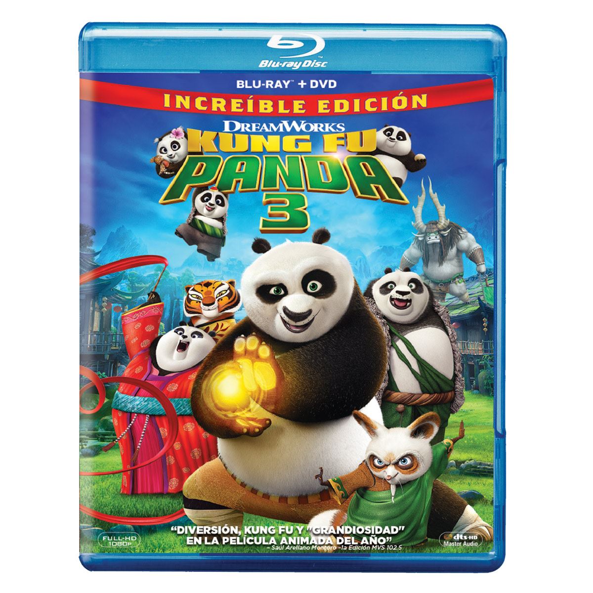 Kung Fu Panda 3 DVD + Br