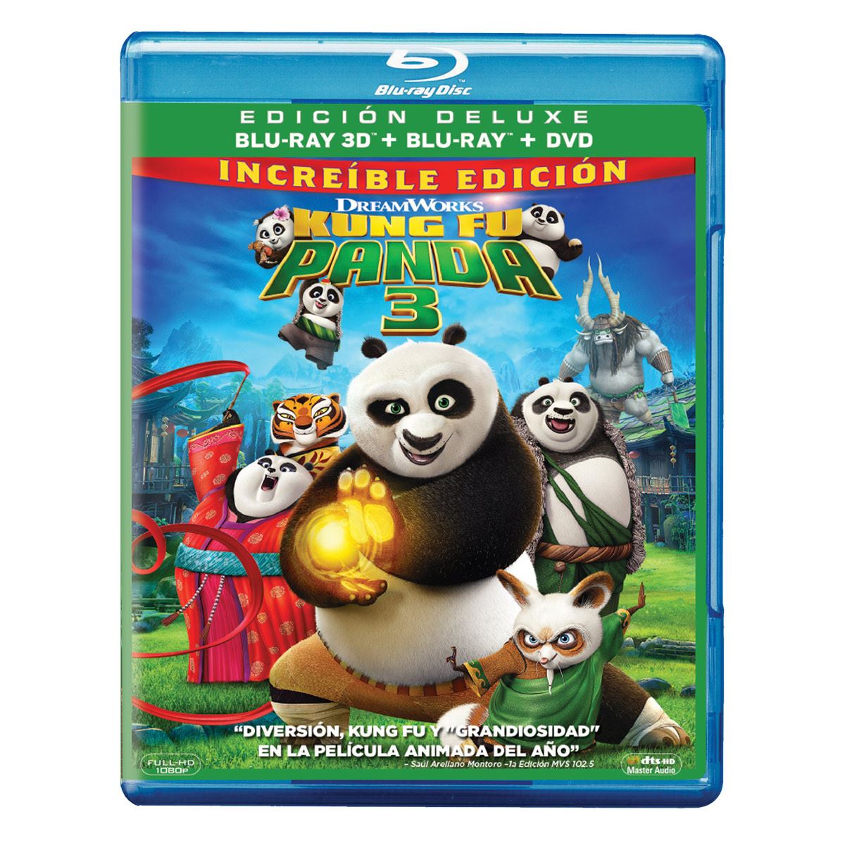 Kung Fu Panda 3 DVD &#43; Br &#43; Br3D