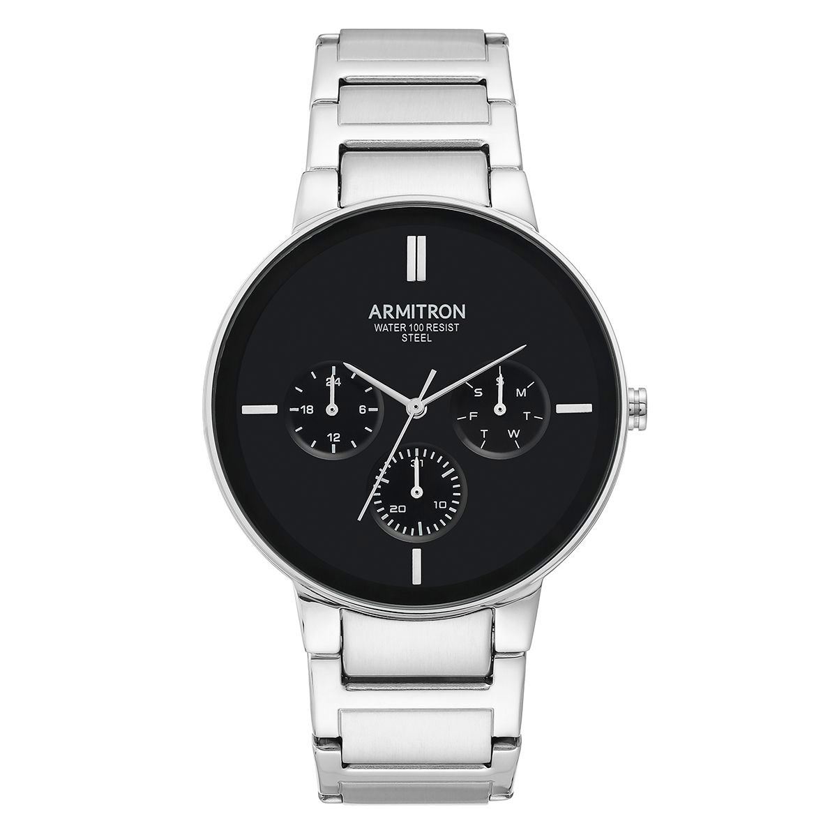 Reloj Armitron 205451BKSV Para Caballero