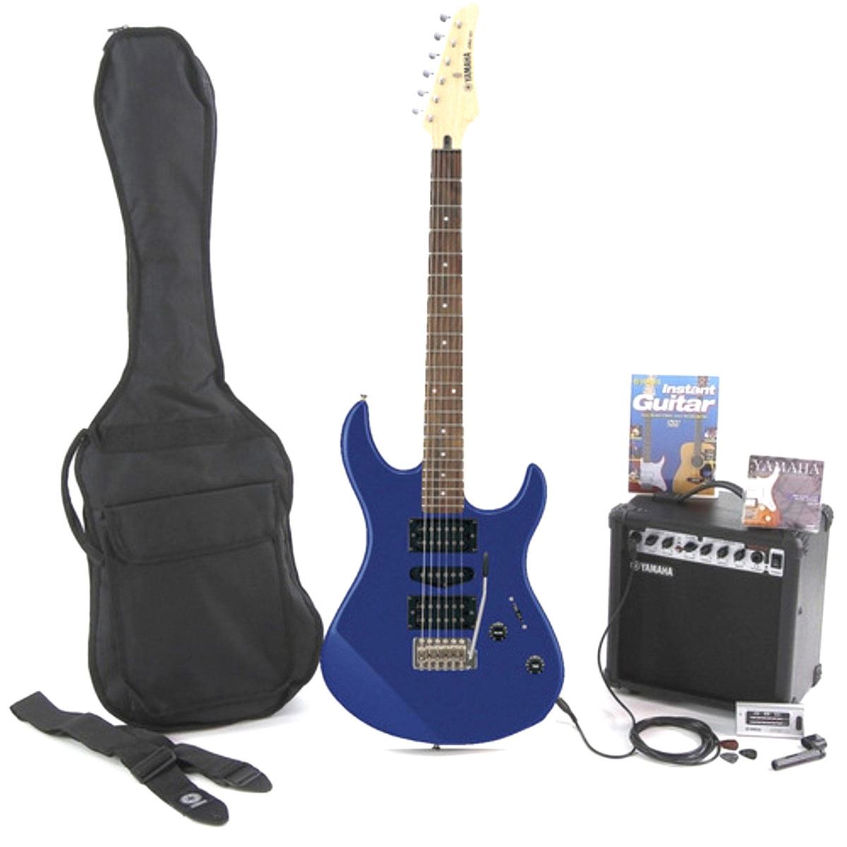 Paquete de Guitarra Yamaha Gigmaker ERG121GPIIMTU-Azul
