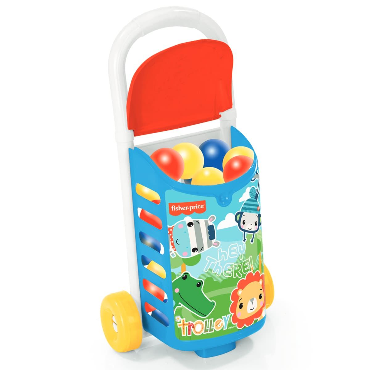 Fisher Price Carrito con Pelotas 6cm Dolu