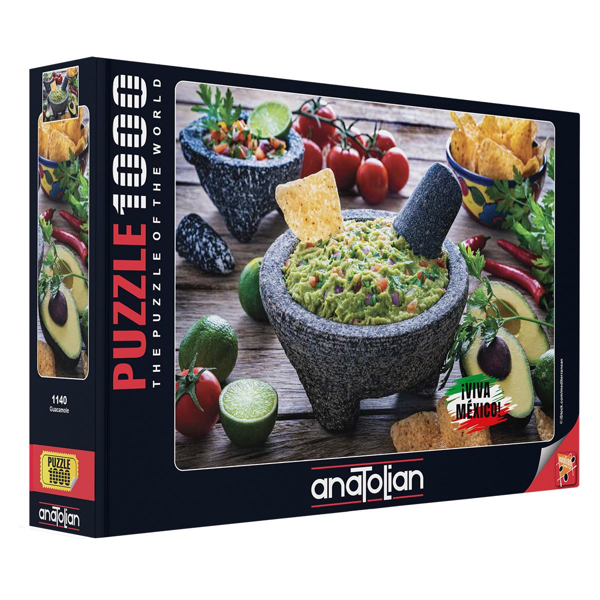 Rompecabezas guacamole colección Viva México