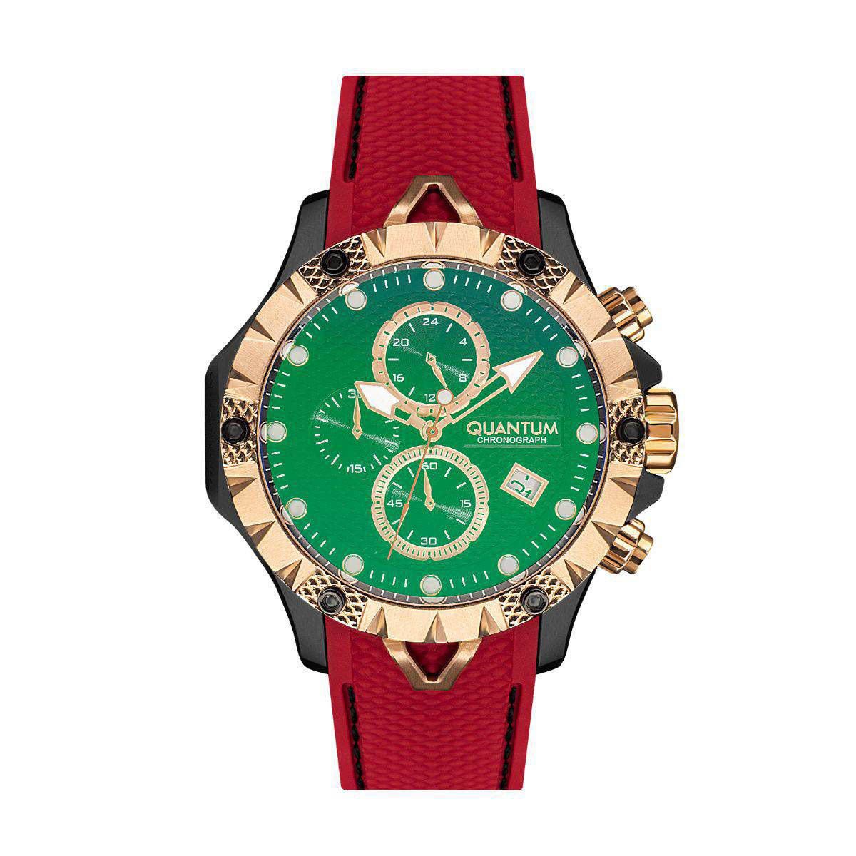 Reloj Quantum HNG957.858 Para Caballero negro