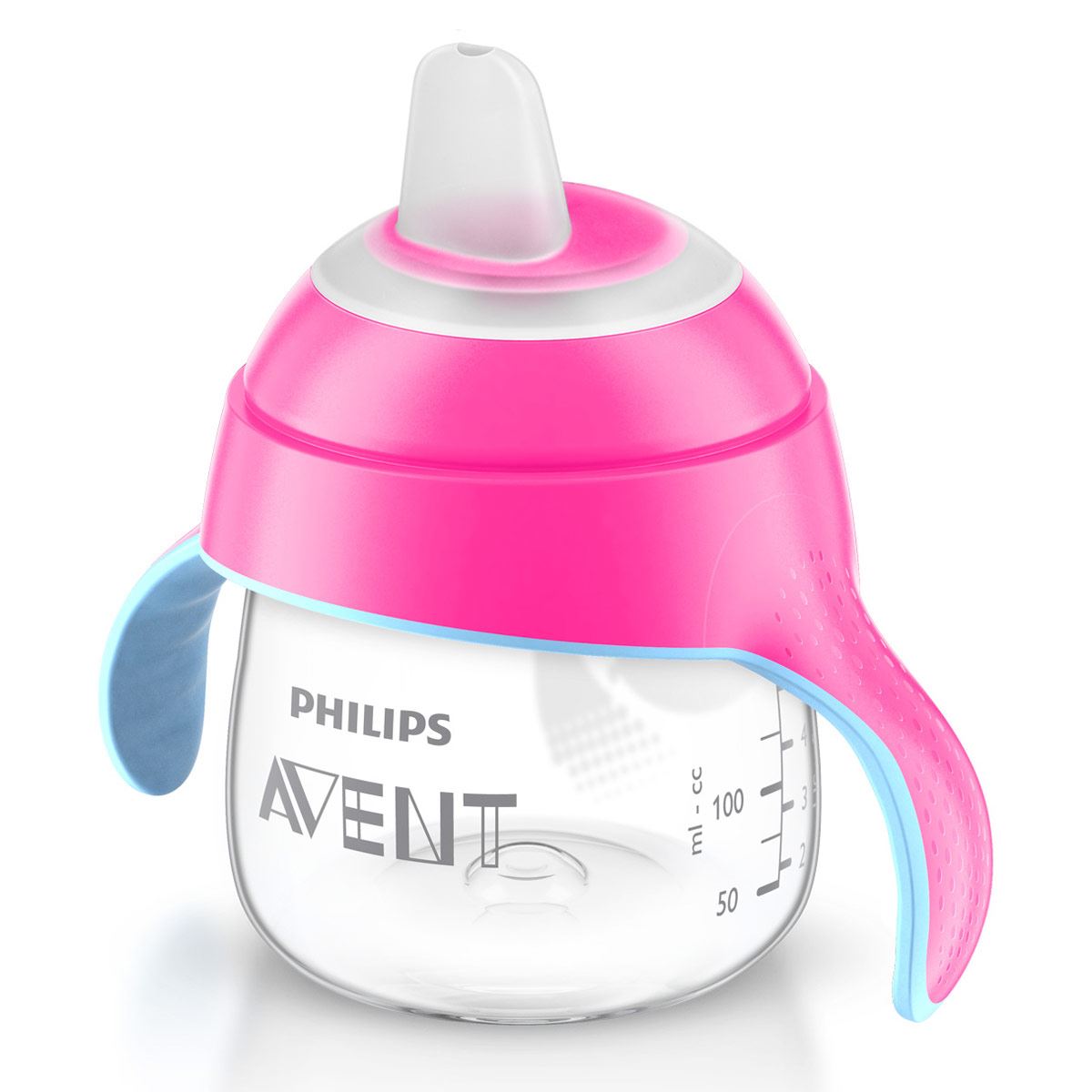 Vaso Boquilla Avent 7 Oz Rosa